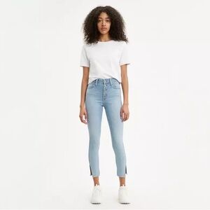 Levi’s Button Front 721 High Rise Ankle Skinny Women’s Jeans